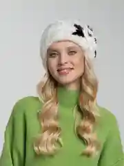 Молочный шапка женская, два цвета