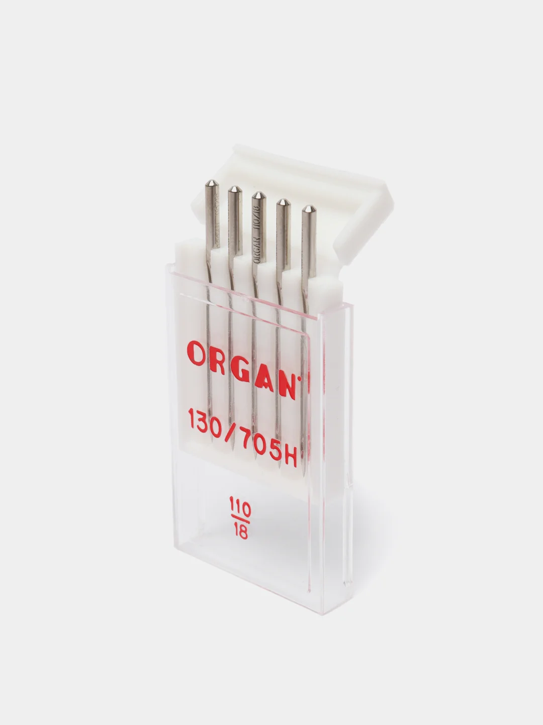 Приглушённый хаки иглы ORGAN универсальные 5 шт, в блистере для бытовых швейных машин