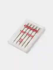 Приглушённый хаки иглы ORGAN универсальные 5 шт, в блистере для бытовых швейных машин