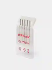 Светло-коричневый иглы ORGAN универсальные 5 шт, в блистере для бытовых швейных машин