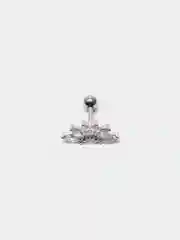 Лавандовый микросерьга ( пирсинг ) "Silver" со стержнем из нержавеющей стали