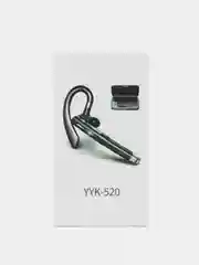 Черный беспроводная Bluetooth-гарнитура YYK-520 с зарядным кейсом, для авто