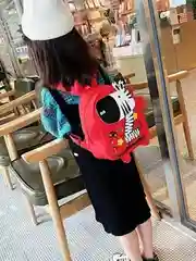 Красный рюкзак детский