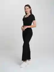 Слоновая кость костюм женский двойка, с брюками палаццо, спортивный