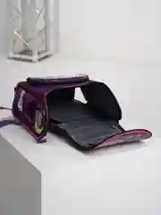 Фиолетовый рюкзак школьный, формовка