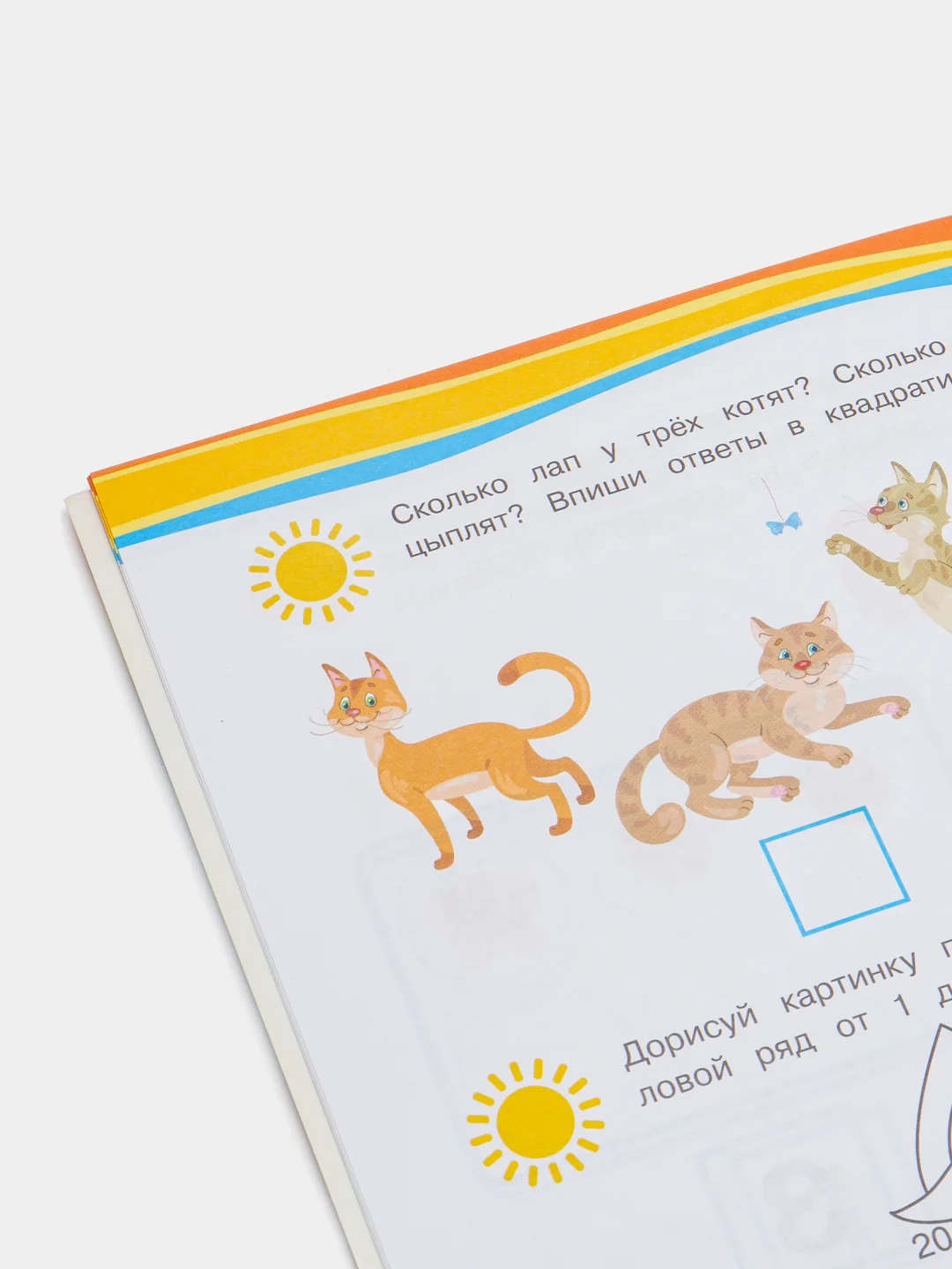 "Летние задания. Учимся считать. Готовимся к школе, 5+"