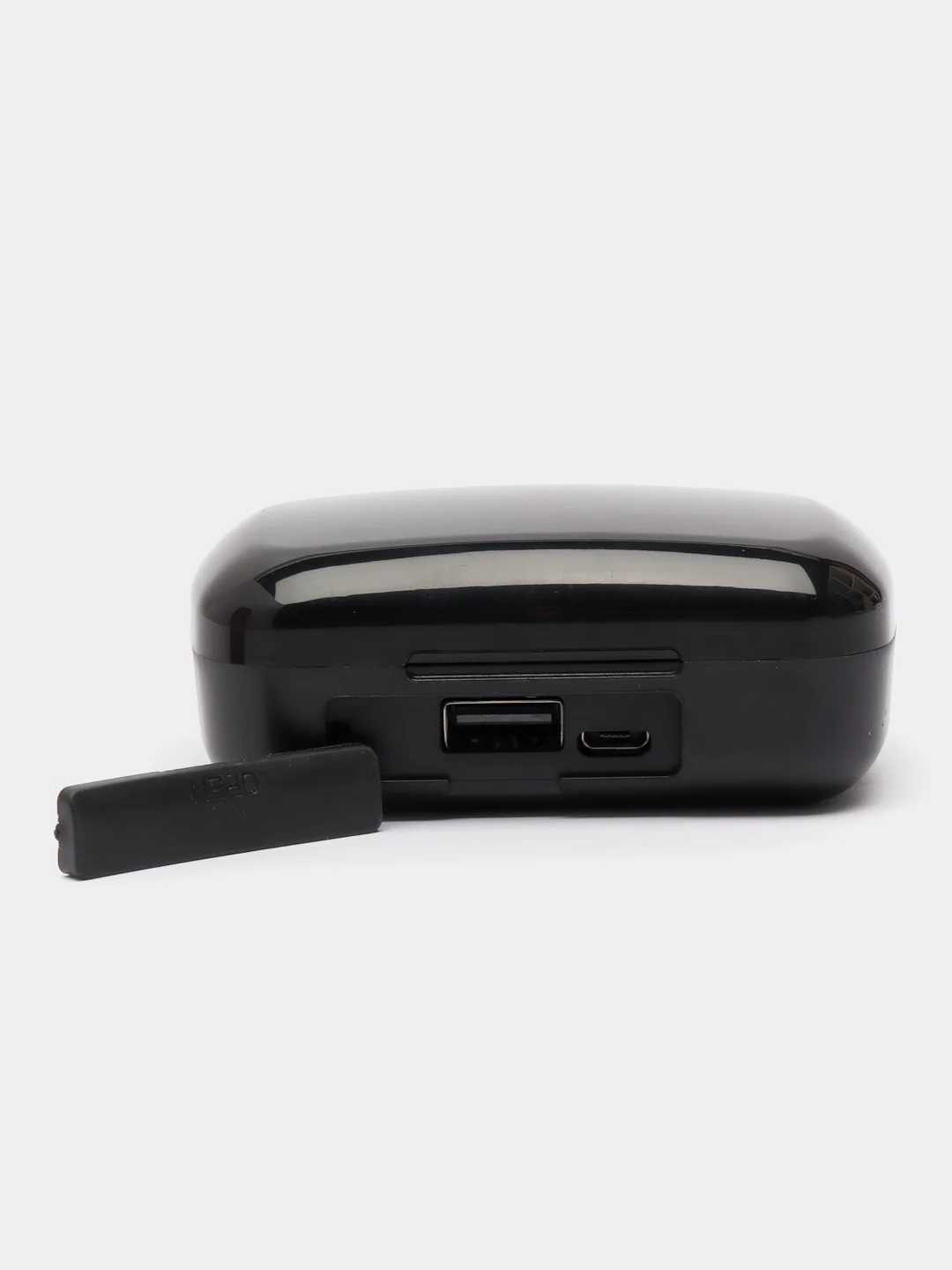Черный наушники беспроводные M10 с Power Bank