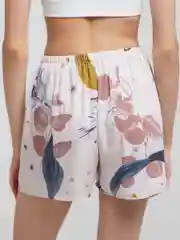 Белый шорты женские пижама