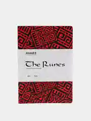 Алый блокнот двусторонний The Runes, А5, 128 листов