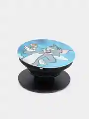 Синий держатель для телефона попсокет