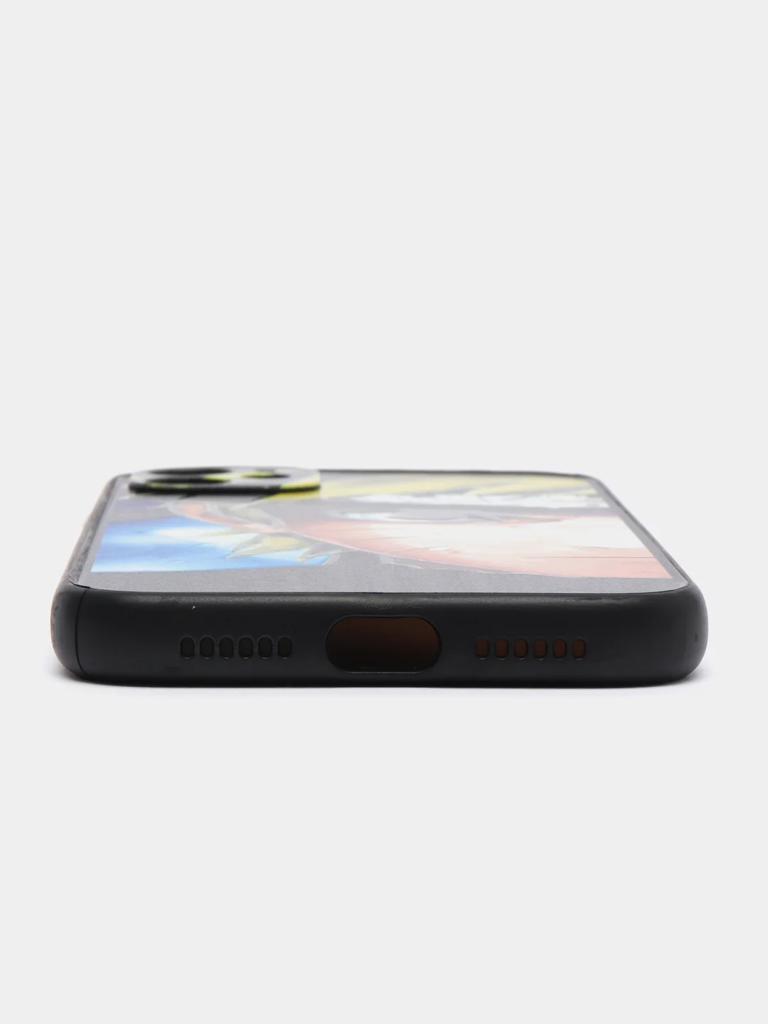 Светло-оранжевый чехол с рисунком на Apple iPhone 11 (Айфон 11)