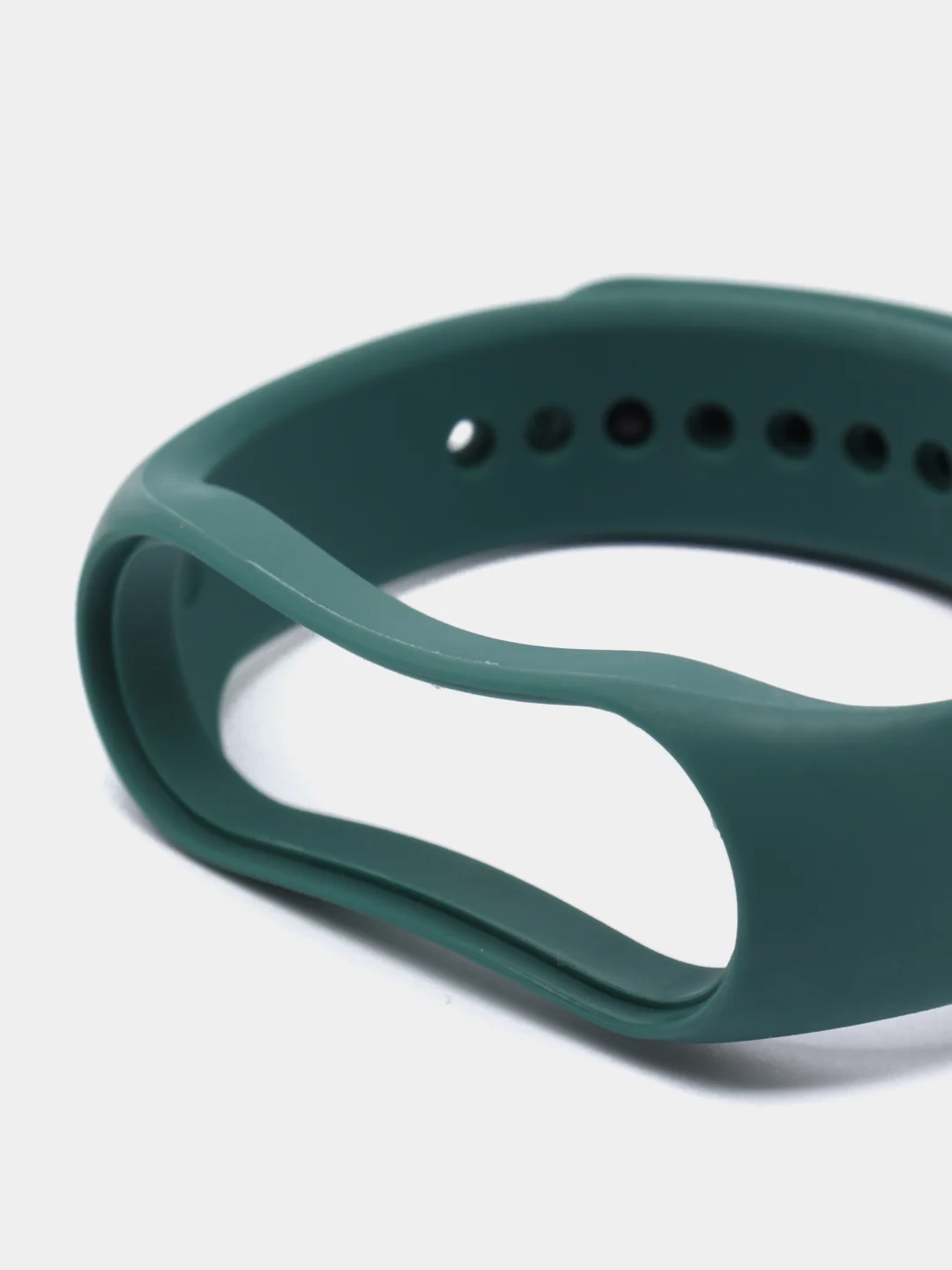 Зеленый ремешок для Xiaomi Mi Band 7 силиконовый фитнес браслет