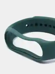 Зеленый ремешок для Xiaomi Mi Band 7 силиконовый фитнес браслет