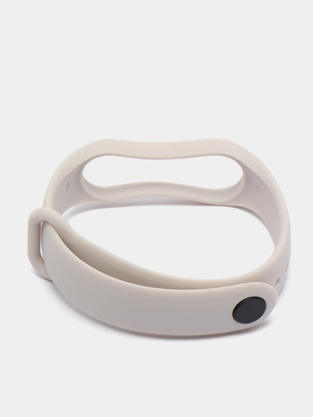 Белый ремешок для Xiaomi Mi Band 7 силиконовый фитнес браслет