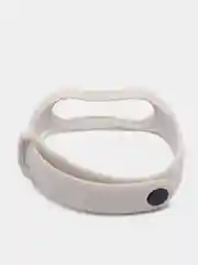 Белый ремешок для Xiaomi Mi Band 7 силиконовый фитнес браслет