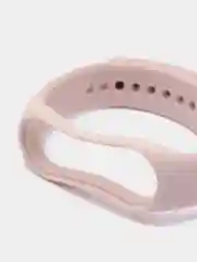 Розовый ремешок для Xiaomi Mi Band 7 силиконовый фитнес браслет