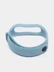 Белый ремешок для Xiaomi Mi Band 7 силиконовый фитнес браслет