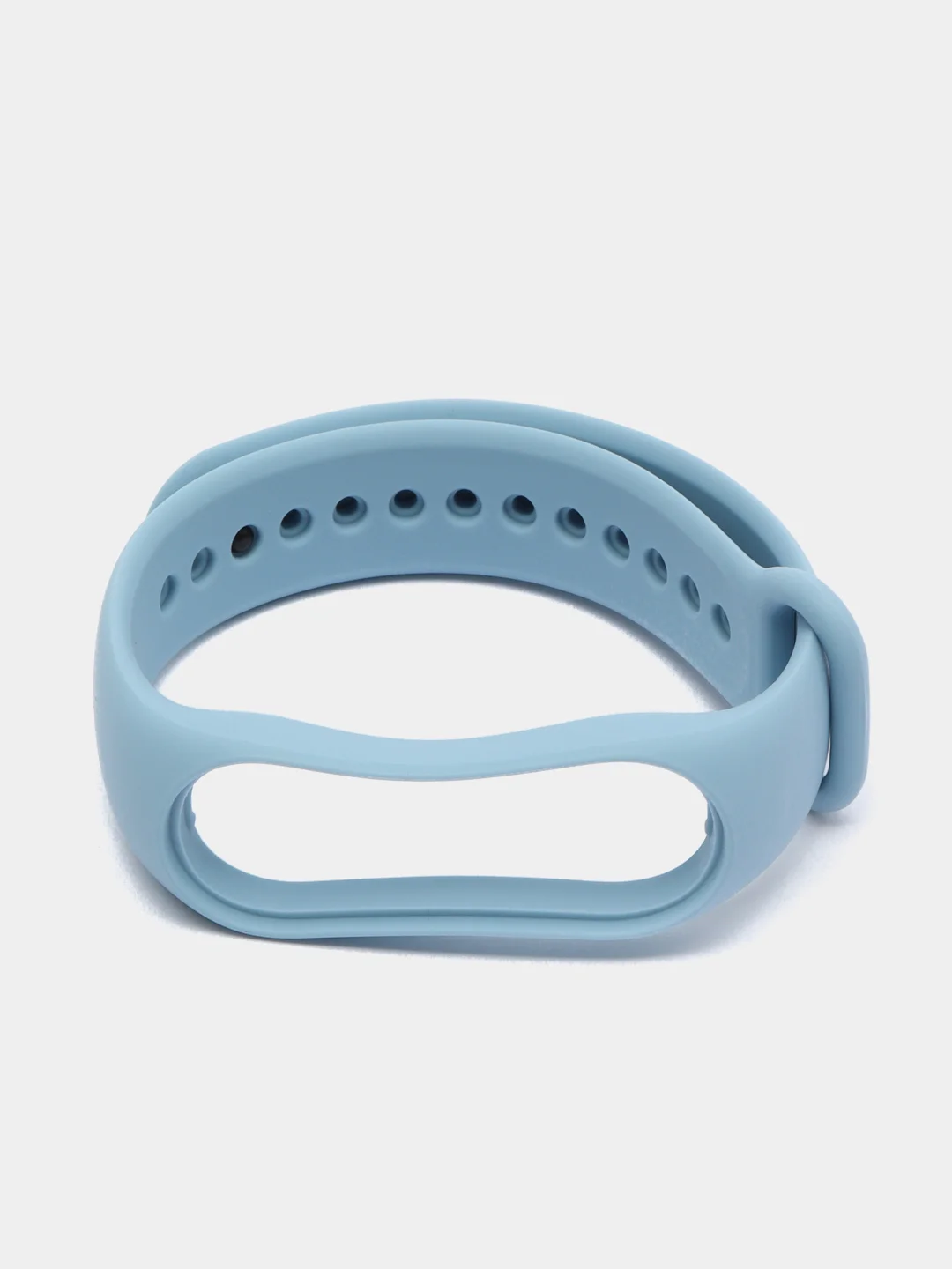 Белый ремешок для Xiaomi Mi Band 7 силиконовый фитнес браслет