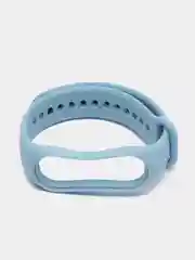 Белый ремешок для Xiaomi Mi Band 7 силиконовый фитнес браслет