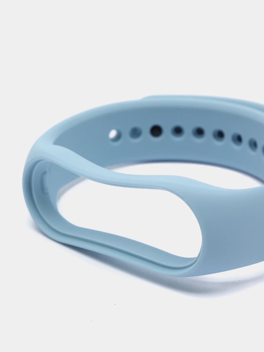 Белый ремешок для Xiaomi Mi Band 7 силиконовый фитнес браслет