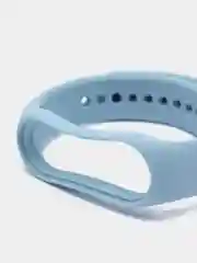 Белый ремешок для Xiaomi Mi Band 7 силиконовый фитнес браслет