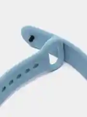 Белый ремешок для Xiaomi Mi Band 7 силиконовый фитнес браслет