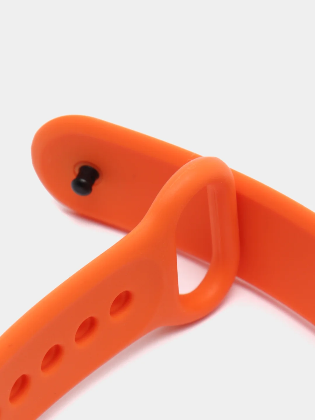 Оранжевый ремешок для Xiaomi Mi Band 7 силиконовый фитнес браслет