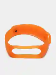 Оранжевый силиконовый ремешок с принтом для Xiaomi Mi Band 7 фитнес браслет