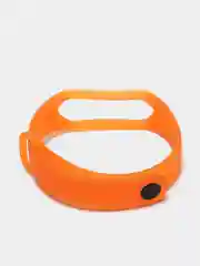 Оранжевый силиконовый ремешок с принтом для Xiaomi Mi Band 7 фитнес браслет
