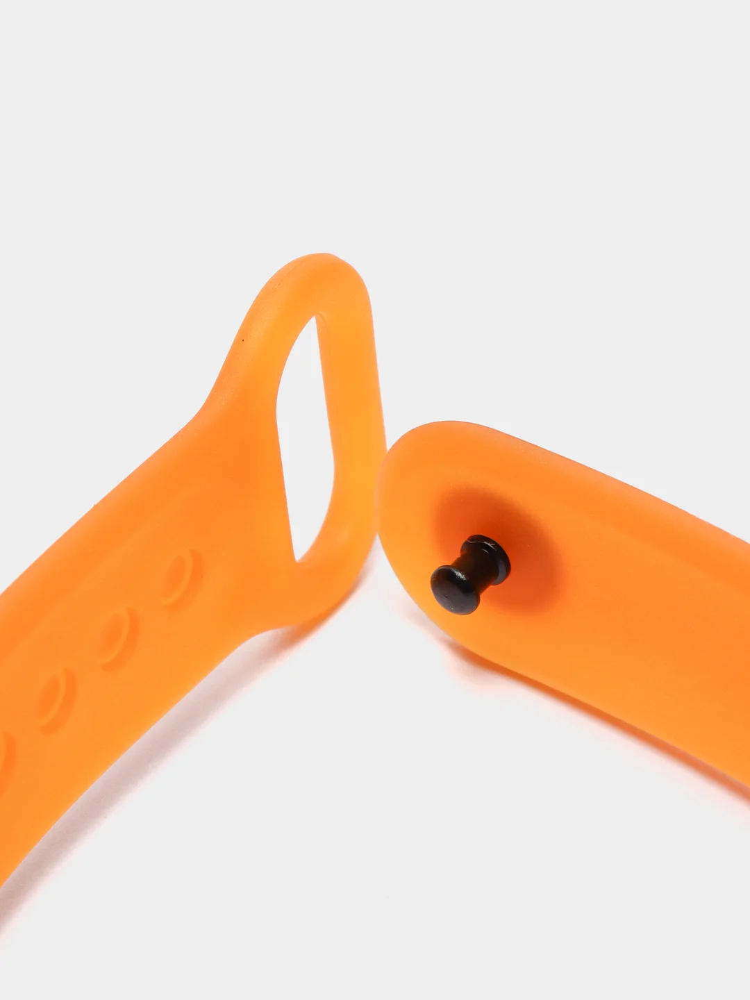 Оранжевый силиконовый ремешок с принтом для Xiaomi Mi Band 7 фитнес браслет