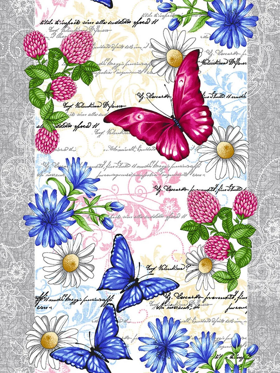 Дорожка на стол Butterfly, 50х140 см