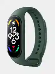 Зеленый ремешок для Xiaomi Mi Band 7 силиконовый фитнес браслет