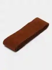 Коричневый лента замшевая двусторонняя