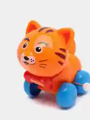 Оранжевый заводная игрушка для детей  "Котик"