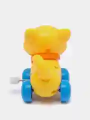 Желтый заводная игрушка для детей  "Котик"