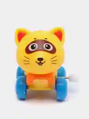 Желтый заводная игрушка для детей  "Котик"