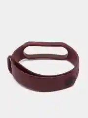 Бордовый силиконовый ремешок для Xiaomi Mi Band 5, Mi Band 6,