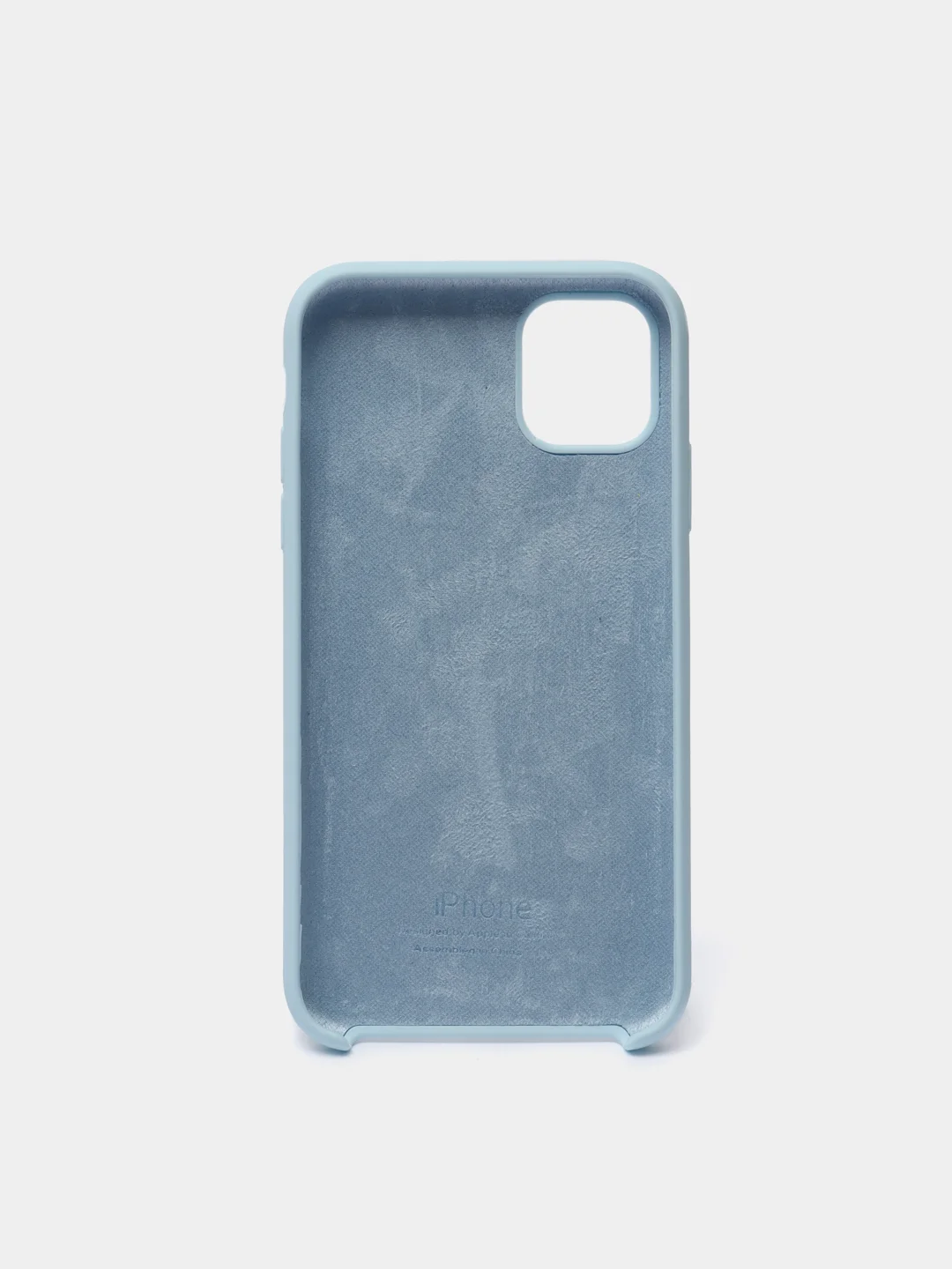 Ледяной чехол Silicone Case для iPhone 11 силиконовый (айфон 11)