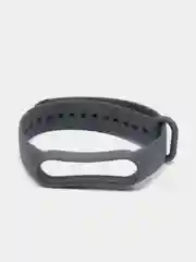 Серый силиконовый ремешок для Xiaomi Mi Band 5, Mi Band 6,