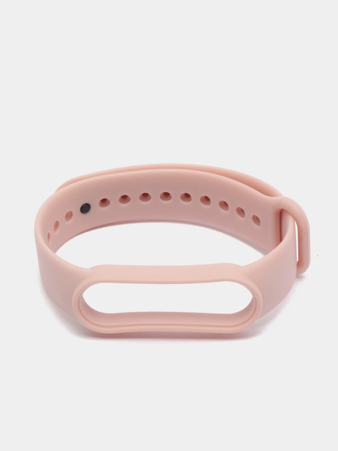 Бежевый силиконовый ремешок для Xiaomi Mi Band 5, Mi Band 6,