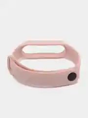 Бежевый силиконовый ремешок для Xiaomi Mi Band 5, Mi Band 6,