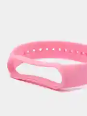 Розовый силиконовый ремешок для Xiaomi Mi Band 5, Mi Band 6,