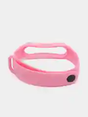 Розовый силиконовый ремешок для Xiaomi Mi Band 5, Mi Band 6,