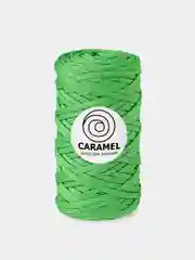 Лесной зеленый шнур Caramel плоский, полиэфирный, 5 мм для вязания и макраме часть 2