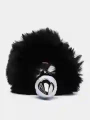 Черный анальная пробка с хвостом кролика Funtasy "Furry pranks", размер S