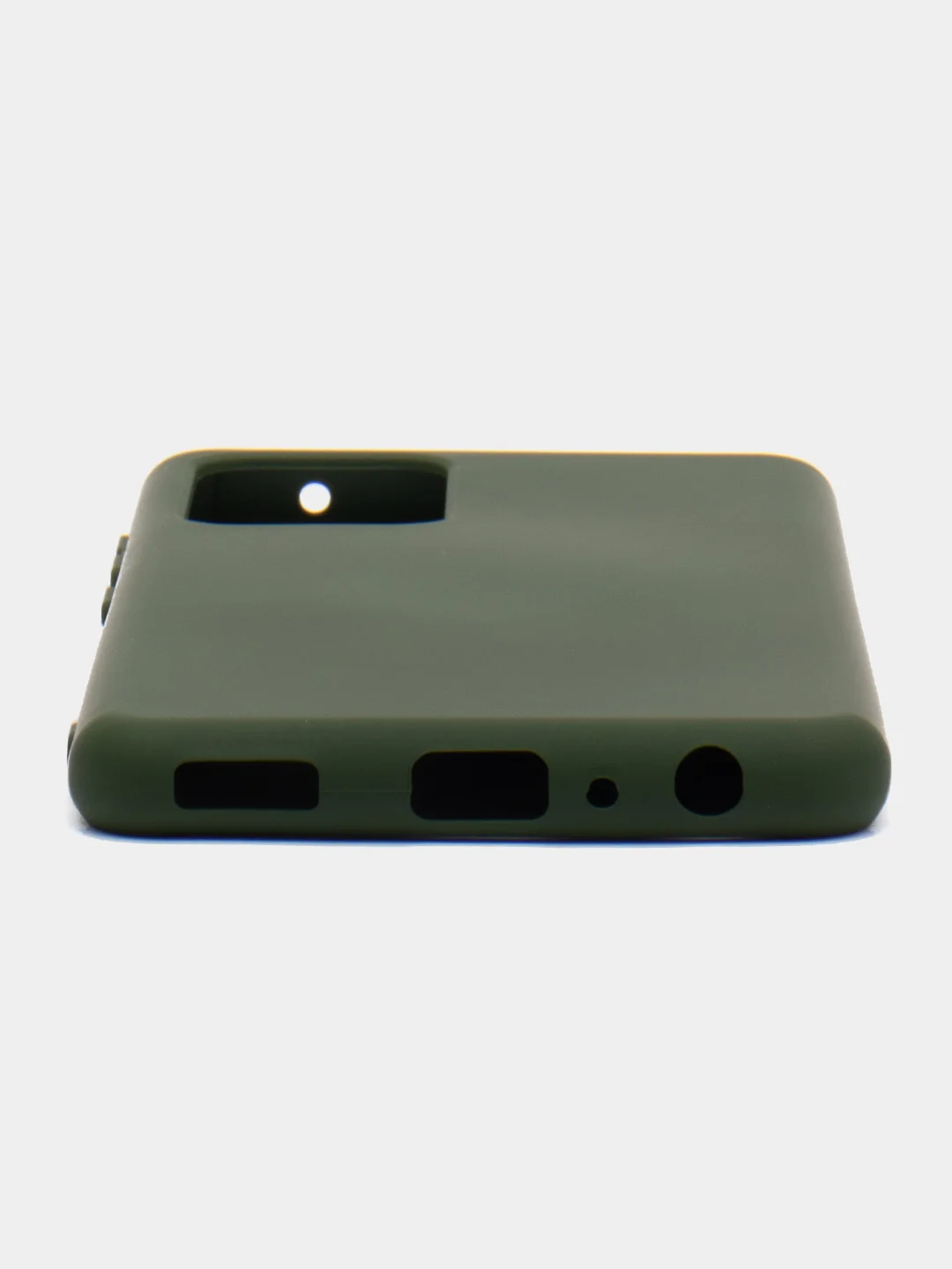 Зелёный хаки чехол Silicone Case для Samsung A11 A30s A50 A50s A52 A51