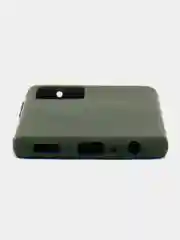 Зелёный хаки чехол Silicone Case для Samsung A11 A30s A50 A50s A52 A51
