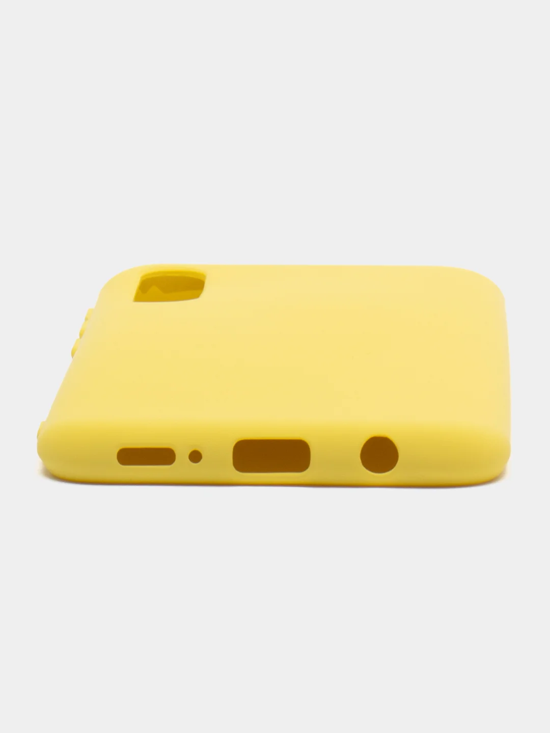 Желтый чехол Silicone Case для Samsung A11 A30s A50 A50s A52 A51