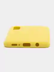 Желтый чехол Silicone Case для Samsung A11 A30s A50 A50s A52 A51