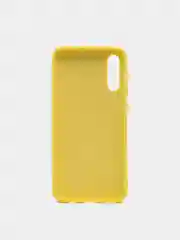 Желтый чехол Silicone Case для Samsung A11 A30s A50 A50s A52 A51